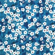 Liberty Fabric - Mitsi - Outremer x10cm