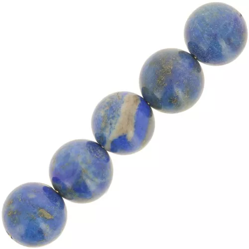 Beads Lapis Lazuli 10mm x5