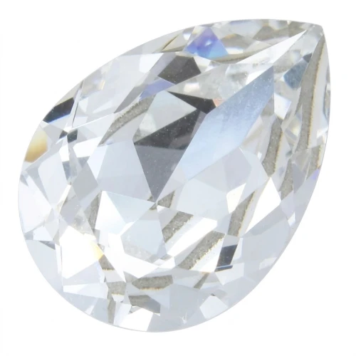 PureCrystal 4320 Pear Fancy Stone 18x13mm Crystal  x1