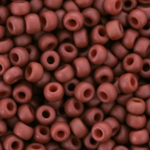 Miyuki Seed beads 8/0 2315 - Mat Opaque Terra Cotta x8g