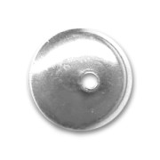 925 Sterling Silver bead cap 2x8mm x4