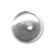 925 Sterling Silver bead cap 3x6,5mm x4|raw }}