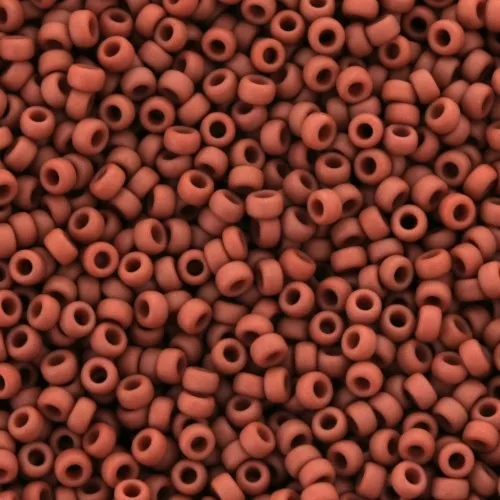 Miyuki Seed Beads 15/0 2315 - Mat Opaque Terra Cotta x8 g