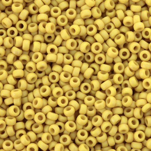 Miyuki Seed Beads 15/0 2311 - Mat Opaque Canary x8 g