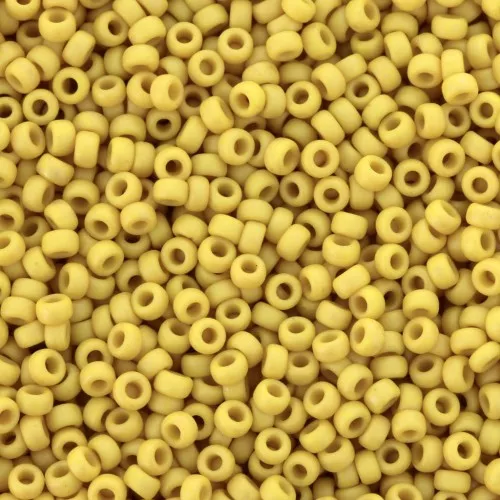 Miyuki Seed Beads 15/0 2311 - Mat Opaque Canary x8 g