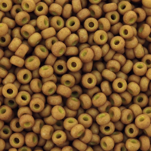Miyuki Seed beads 11/0 2312 - Mat Opaque Mustard x8g