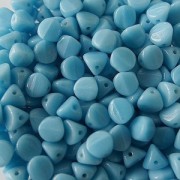 Glass beads Ilos® by Puca® 5x5 mm Turquoise x10g