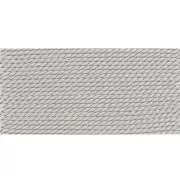 Silk Bead Cord 0.90 grey x2 m