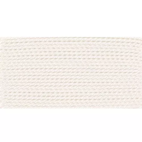 Silk Bead Cord 0.90 white x2 m