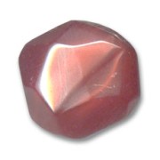 Faceted round bead 20mm Chalk Copper|raw }}