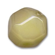 Faceted round bead 20mm Olive|raw }}