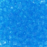 Preciosa Seed beads 11/0 2 mm - Aquamarine x20g|raw }}