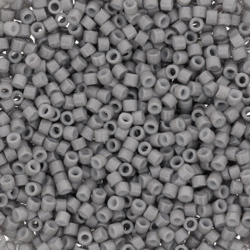 Miyuki Delica Duracoat 11/0 DB2367 - Opaque Dyed Seal Gray x8g