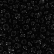 Preciosa Seed beads 11/0 2 mm - Jet x20g