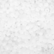 Preciosa Seed beads 11/0 2 mm - White Opal x20g