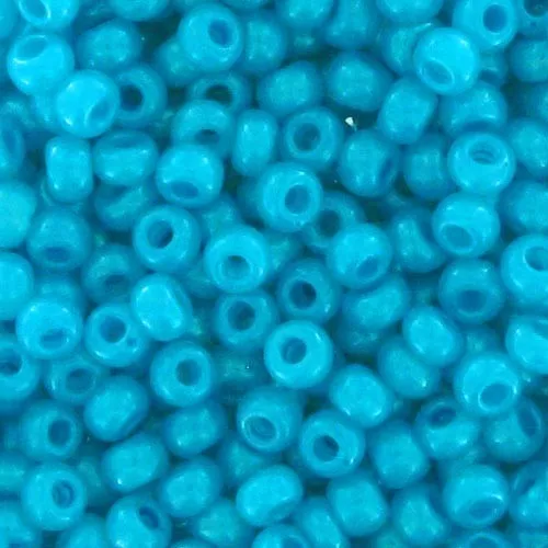 Preciosa Seed beads 9/0 2.5 mm - Blue Alabaster x250g