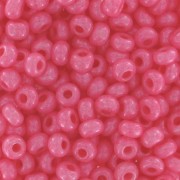 Preciosa Seed beads 9/0 2.5 mm - Opaque pink x250g|raw }}