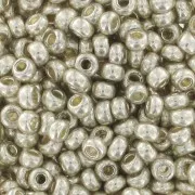 Preciosa Seed Beads 11/0 2 mm - Silver-Plated x 250 g
