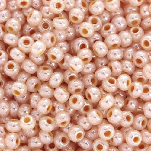 Preciosa Seed beads 9/0 2.5 mm - Pearly salmon x250g