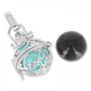 Ball for pregnancy pendant ball 16 mm - Fuchsia x1