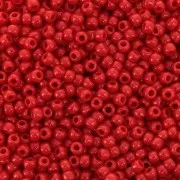 Toho Seed beads 11/0 TO11R45A - Opaque Cherry x8g