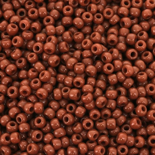 Toho Seed beads 11/0 TO11R46L - Opaque Terra Cotta x8g