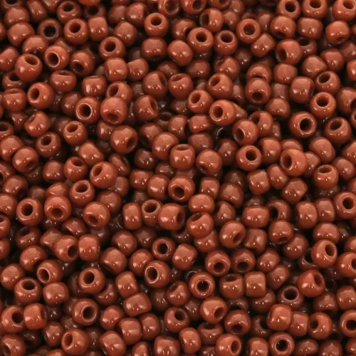Toho Seed beads 11/0 TO11R46L - Opaque Terra Cotta x8g