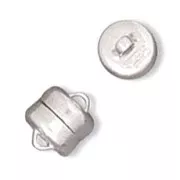 925 Sterling Silver magnetic clasp 6mm x1