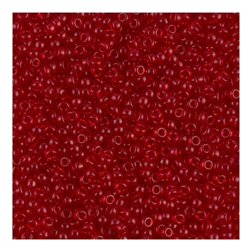 Miyuki Seed beads 15/0 141 - Transparent Ruby