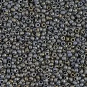 Miyuki Seed beads 15/0 2002 - Mat Met Silver Gray