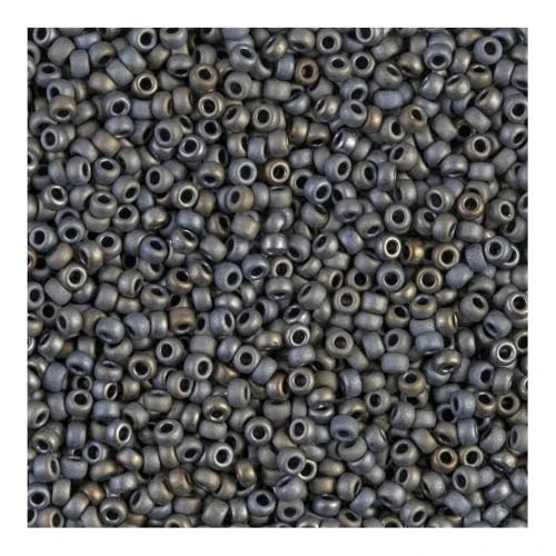 Miyuki Seed beads 15/0 2002 - Mat Met Silver Gray