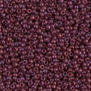 Miyuki Seed beads 15/0 313 - Cranberry Gold Luster|raw }}