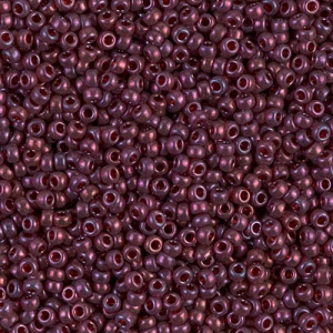 Miyuki Seed beads 15/0 313 - Cranberry Gold Luster