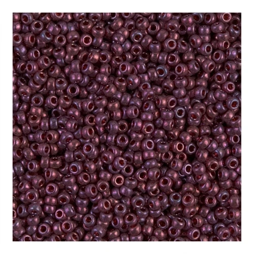 Miyuki Seed beads 15/0 313 - Cranberry Gold Luster