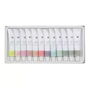 Set of 12 acrylic paints of 12 ml - Art by Rico Design - Pastel x1