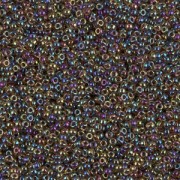 Miyuki Seed beads 15/0 357 - Root Beer Lined Light Topaz AB
