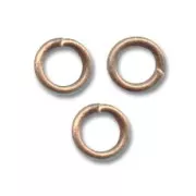 Jumprings open  3.5x0.5mm Old copper tone x500