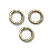 Jumprings open  3x0.6mm Bronze tone x200