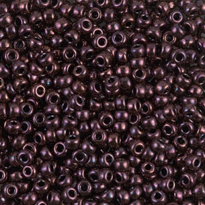 Miyuki 11/0 Seed beads 460 - Dark Raspberry Metallic x8g