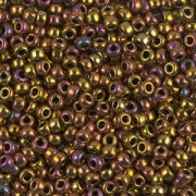 Miyuki 11/0 Seed Beads 462 - Gold Iris Metallic x8g