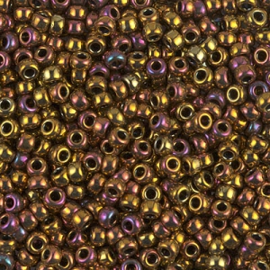 Miyuki 11/0 Seed Beads 462 - Gold Iris Metallic x8g