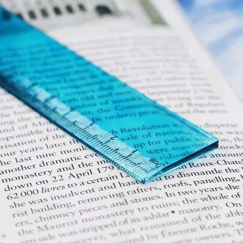 Silicone mold to make a graduated ruler of 15 cm in resin x1