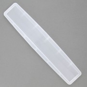 Silicone mold to make a graduated ruler of 15 cm in resin x1
