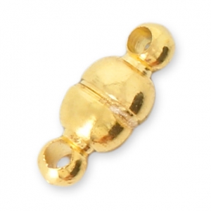 Magnetic clasp 12x5 mm Gold tone x1