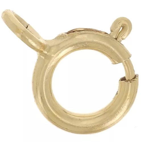 Gold filled spring clasp 5mm