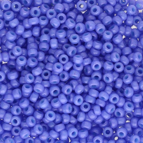 Miyuki Seed beads 11/0 1477 - Dyed Opaque Bright Purple x8g