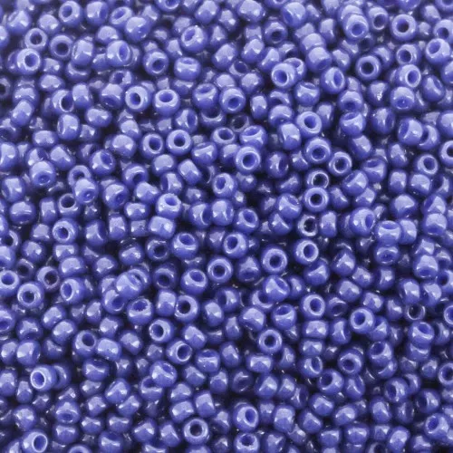 Miyuki Duracoat Seed Beeds 15/0 4493- Opaque Dyed Navy Blue x8g