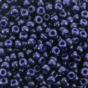 Miyuki Duracoat 8/0 Seed Beads 4494- Opaque Dyed Indigo Navy Blue x8g|raw }}