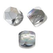 True 2 mm Facets - Crystal Silver Rainbow x50