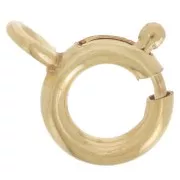 Gold filled 8 mm Spring Clasp with closed loop x1
